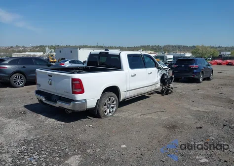 2022 Ram 1500 Limited Longhorn 4X4 5'7 Box из США, поврежденный, VIN 1C6SRFKM0NN192653